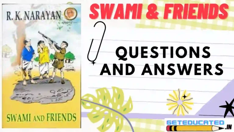 Swami and Friends by R.K Narayan