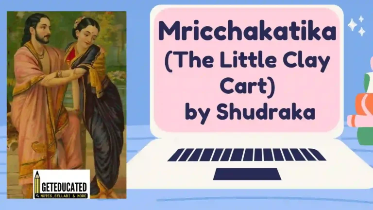 Mricchakatika The Little Clay Cart