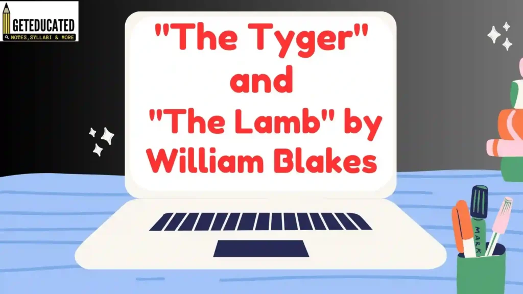 Compare and Contrast between The Lamb and Tyger