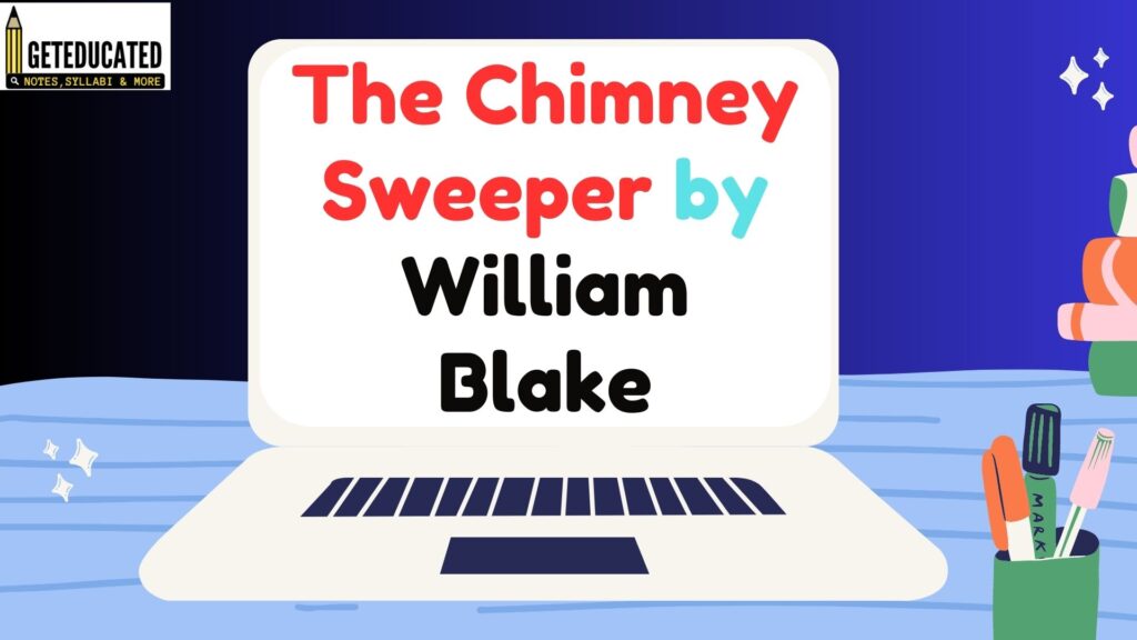 Contemporary Society in William Blake's Chimney Sweeper Poem